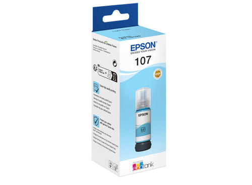 Epson 107 ink cartridge 1 pc(s) Original Light Cyan Epson 107 ink cartridge 1 pc(s) Original Light Cyan